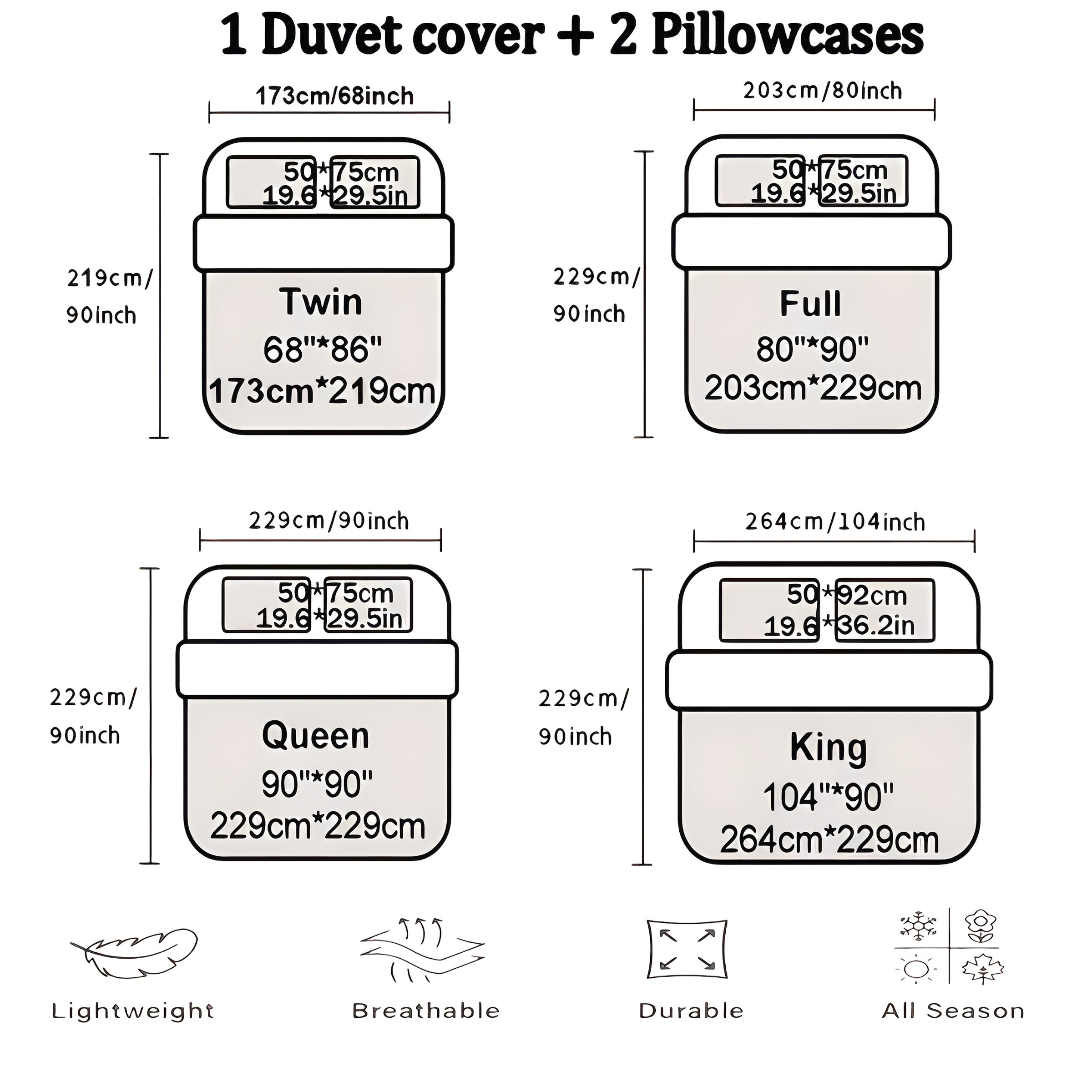 3pcs Comfortable Romantic Couple Themed Duvet Cover Set, Soft High-Definition Digital Print with Black And White Contrast, All-Season, Perfect Gift for Family And Friends, Machine Washable (1 Duvet Cover + 2 Pillowcases, No Filling)