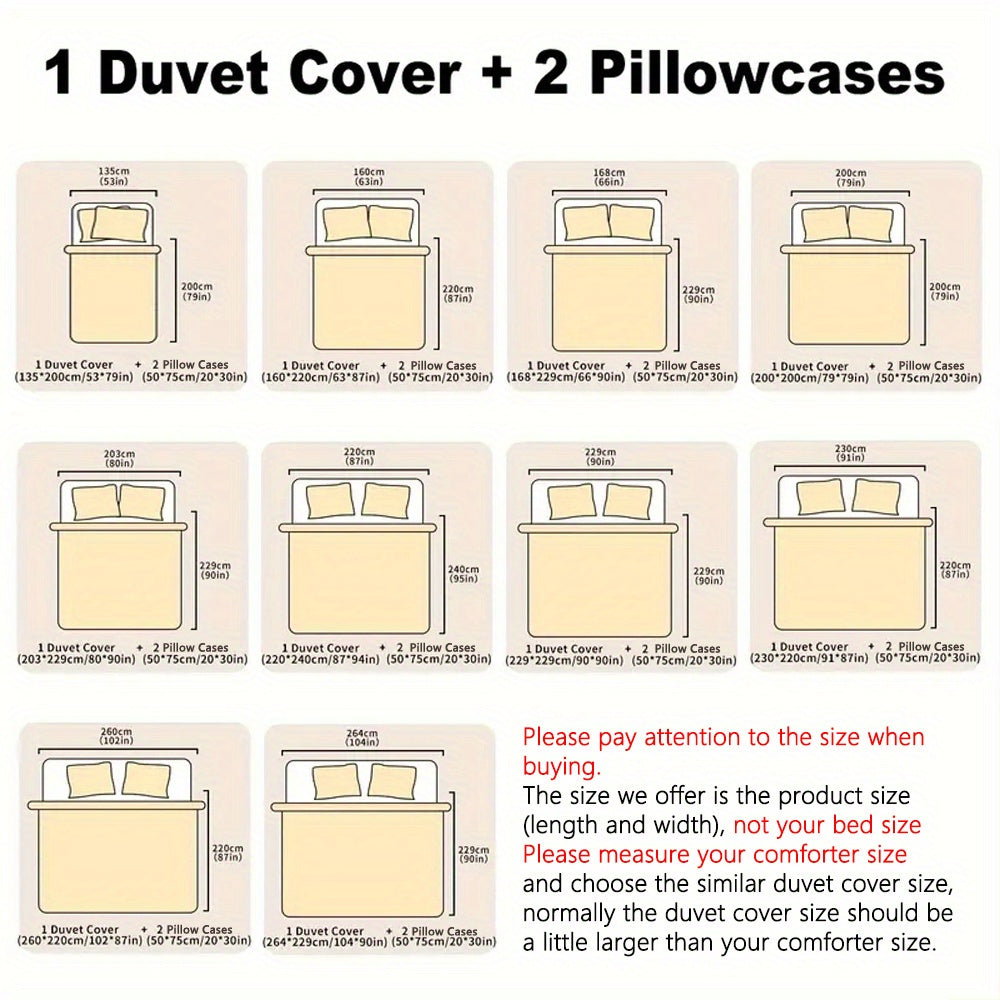 3pcs Couple'S King and Queen Print Duvet Cover Set with 1 Duvet Cover + 2 Pillowcases Without Pillows, Four Seasons Home Dorm High-Definition Romantic Love Crown Design, Pink Black Contrast, Exuding Sweetness and Elegance